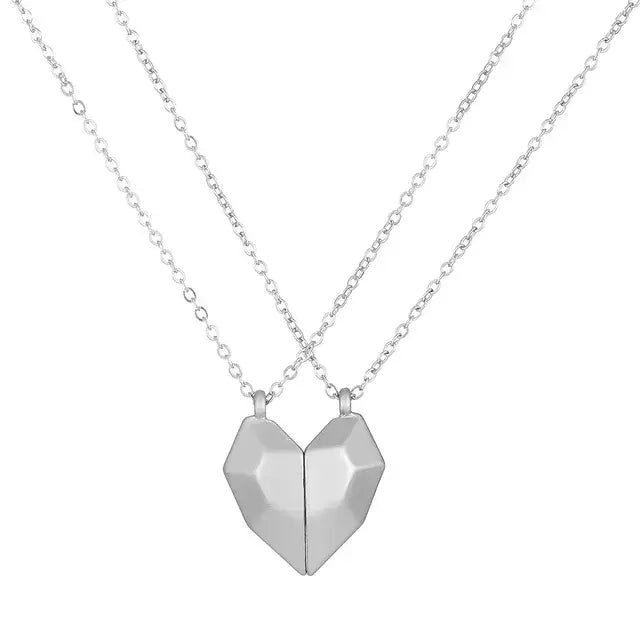 Skorter | I love you Best Friends / Couple Necklace Jewelry Puzzle Necklace