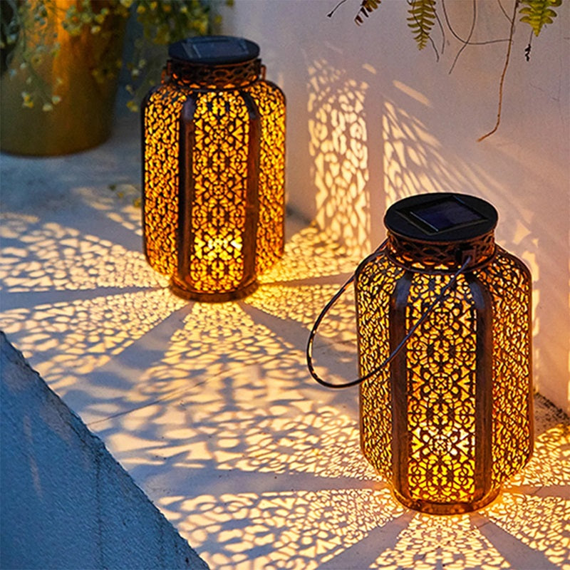 Skorter | Solar Retro LED Hanging Lantern