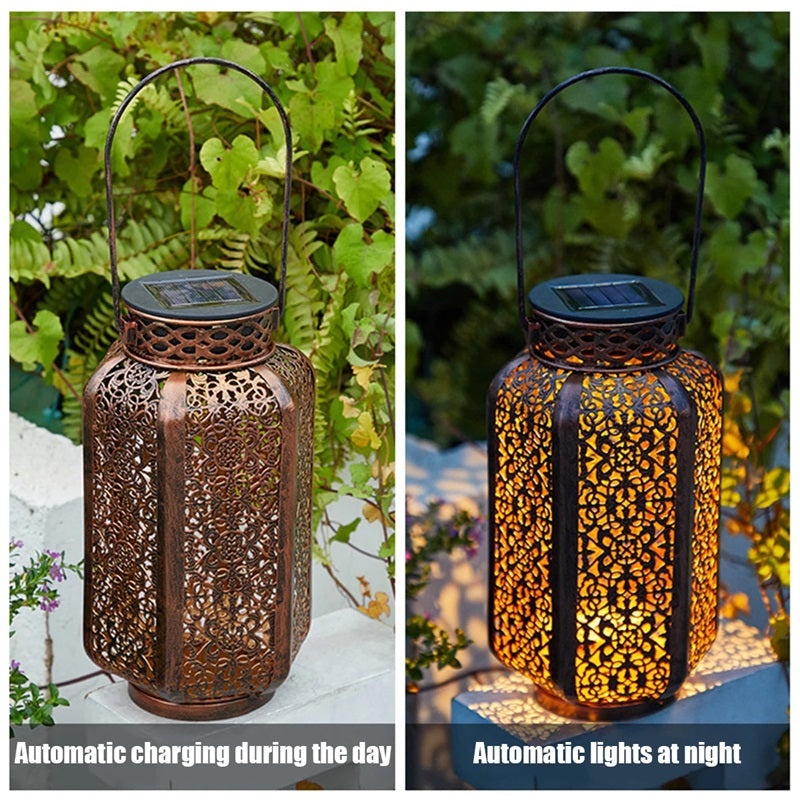 Skorter | Solar Retro LED Hanging Lantern