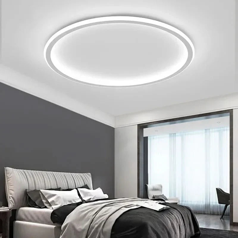 Skorter | Scandinavian Round LED Ceiling Light – Warm White