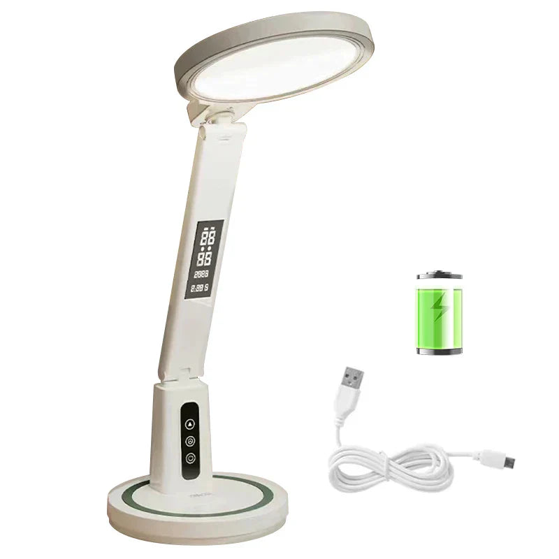 Skorter | LumiTime - Multifunctional LED Desk Lamp with Clock