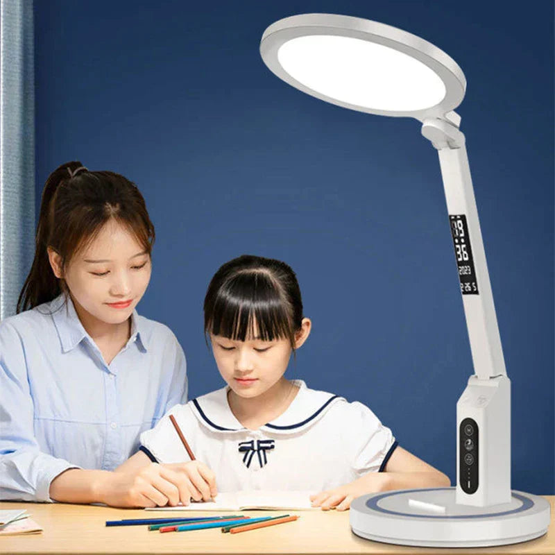 Skorter | LumiTime - Multifunctional LED Desk Lamp with Clock