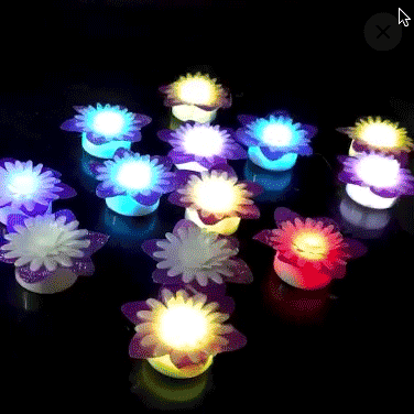 Skorter | LED Daisy Tea Light