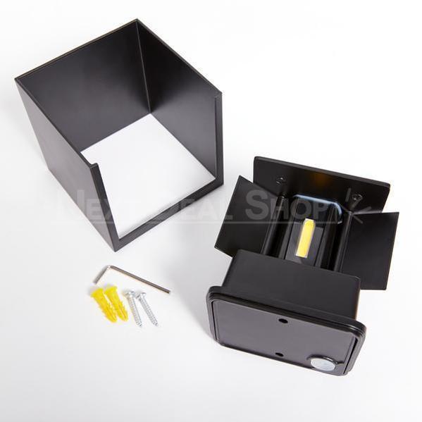 Skorter | LED Outdoor Waterproof Cube Button Wall Lamp