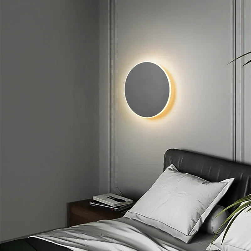 Skorter | SleekGlow - Modern Round LED Wall Lamp