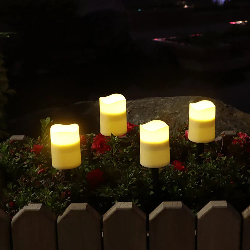 Skorter | SolarGlow - Weatherproof LED Solar Light – Atmospheric Outdoor Lighting for Garden, Balcony & Terrace