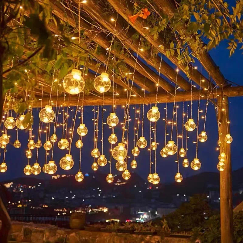 Skorter | GlowTwinkle - Waterproof LED Light Chain for Outdoors, Garden & Balcony