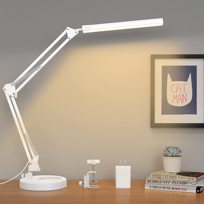 Skorter | LED Desk Lamp - Desk Lamp with Clamp and Swing Arm