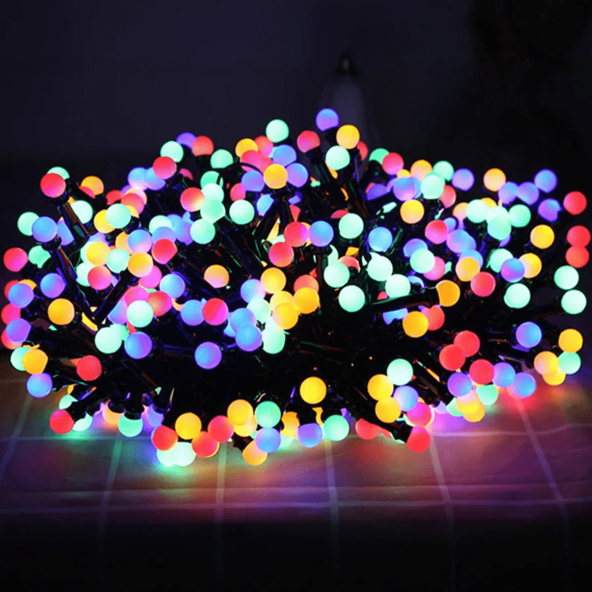 Skorter | LED Outdoor Light String with 8 Modes & Waterproof IP68 Design