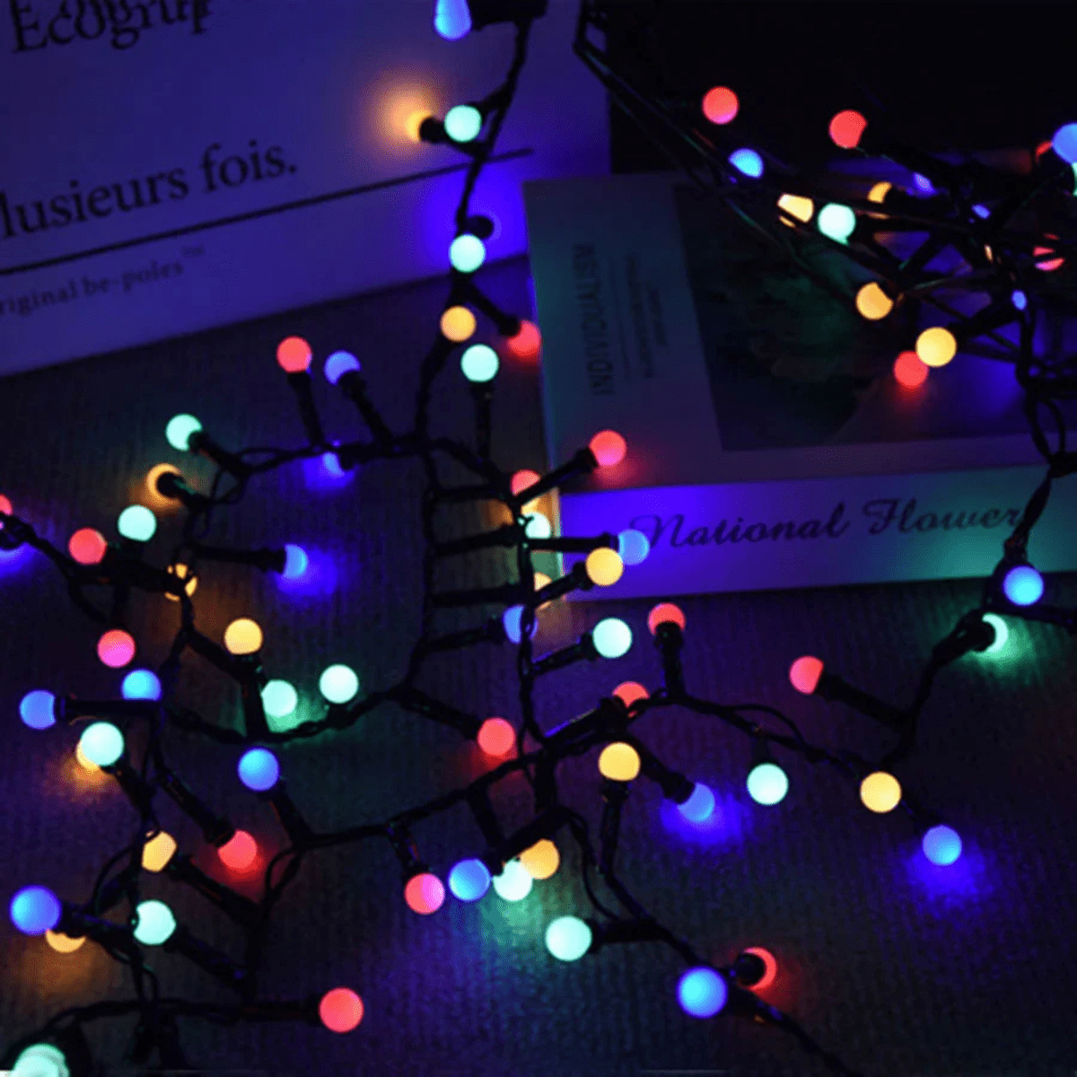 Skorter | LED Outdoor Light String with 8 Modes & Waterproof IP68 Design