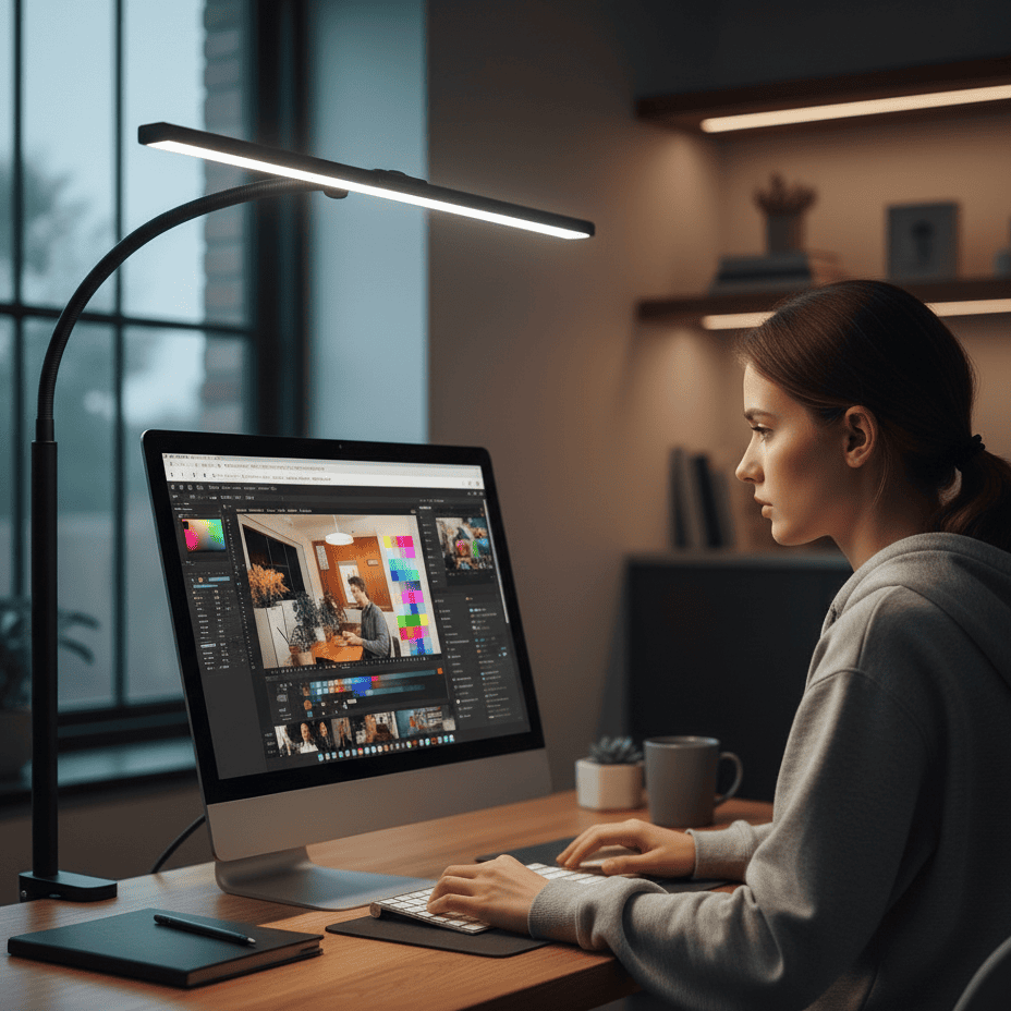 Skorter | Architect desk lamp with 25 modes & dimmable lighting