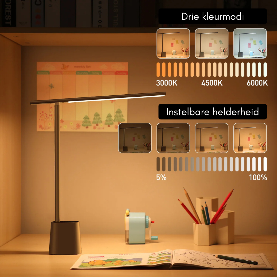 Skorter | Intelligent LED desk lamp with foldable & dimmable design