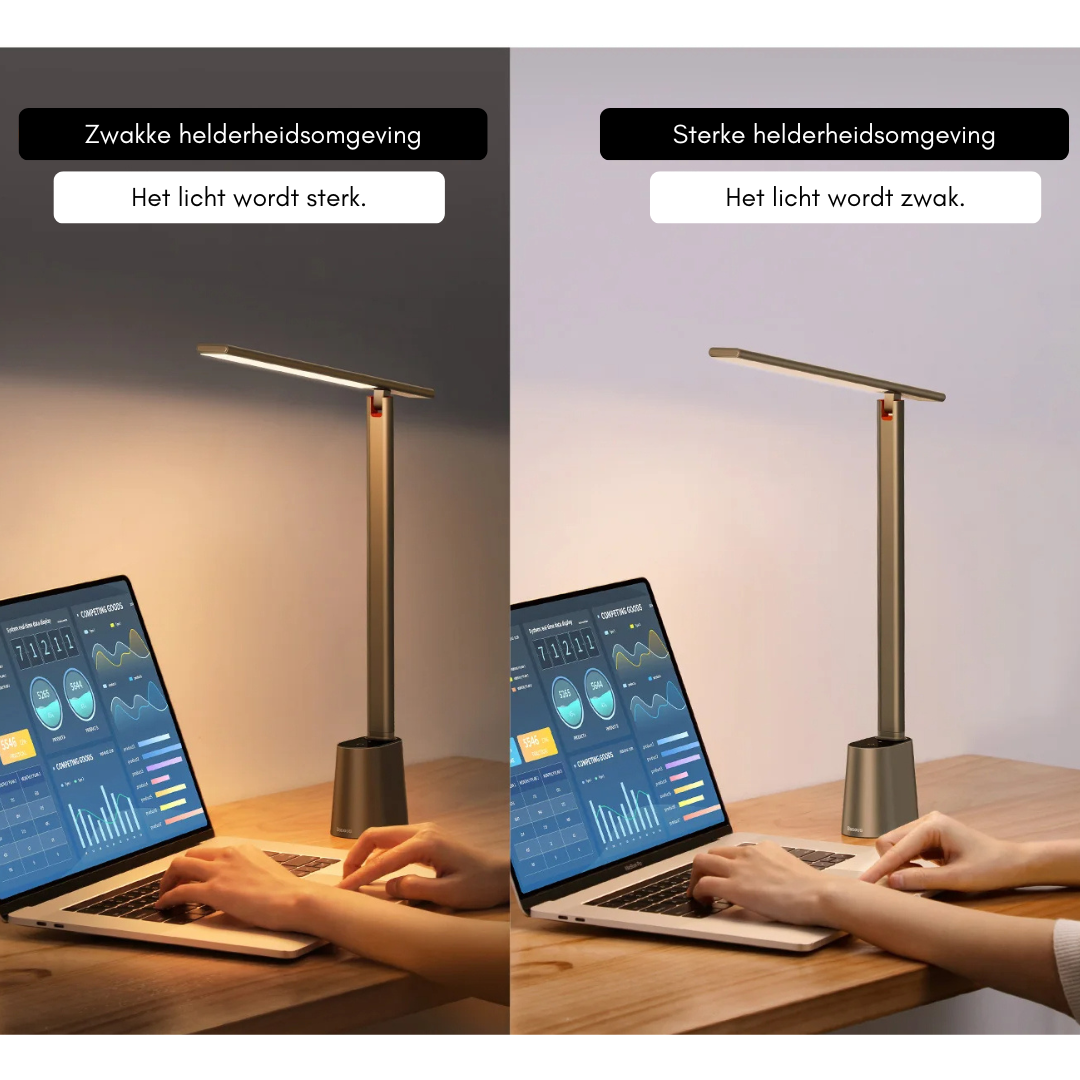 Skorter | Intelligent LED desk lamp with foldable & dimmable design