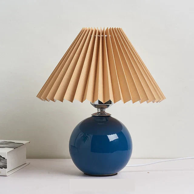 Skorter | Classic Table Lamp with Foldable Lampshade for Warm Light