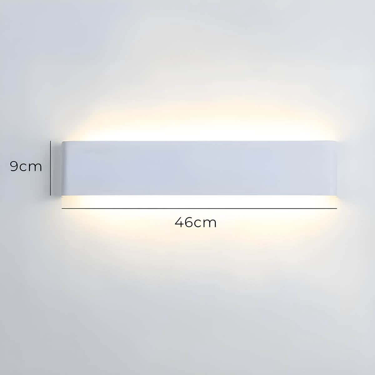 Skorter | Modern LED Wall Lamp – Elegant Aluminum & Glass Design
