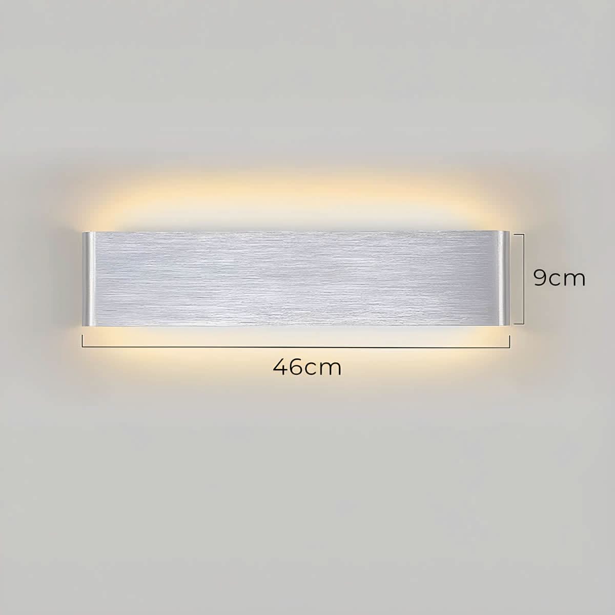 Skorter | Modern LED Wall Lamp – Elegant Aluminum & Glass Design