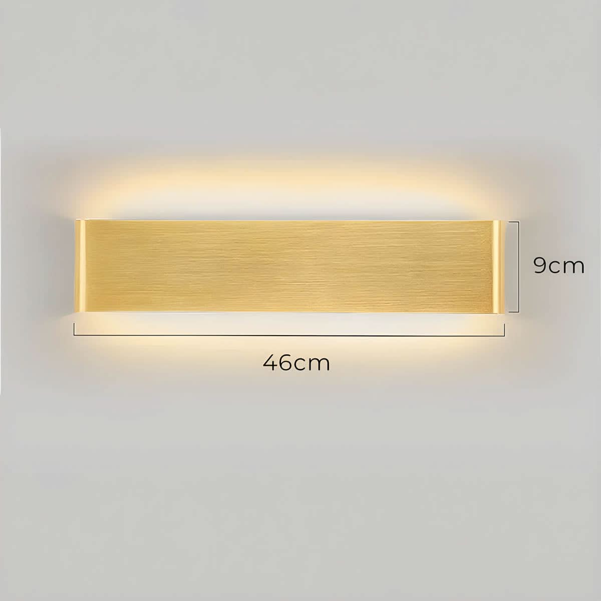 Skorter | Modern LED Wall Lamp – Elegant Aluminum & Glass Design