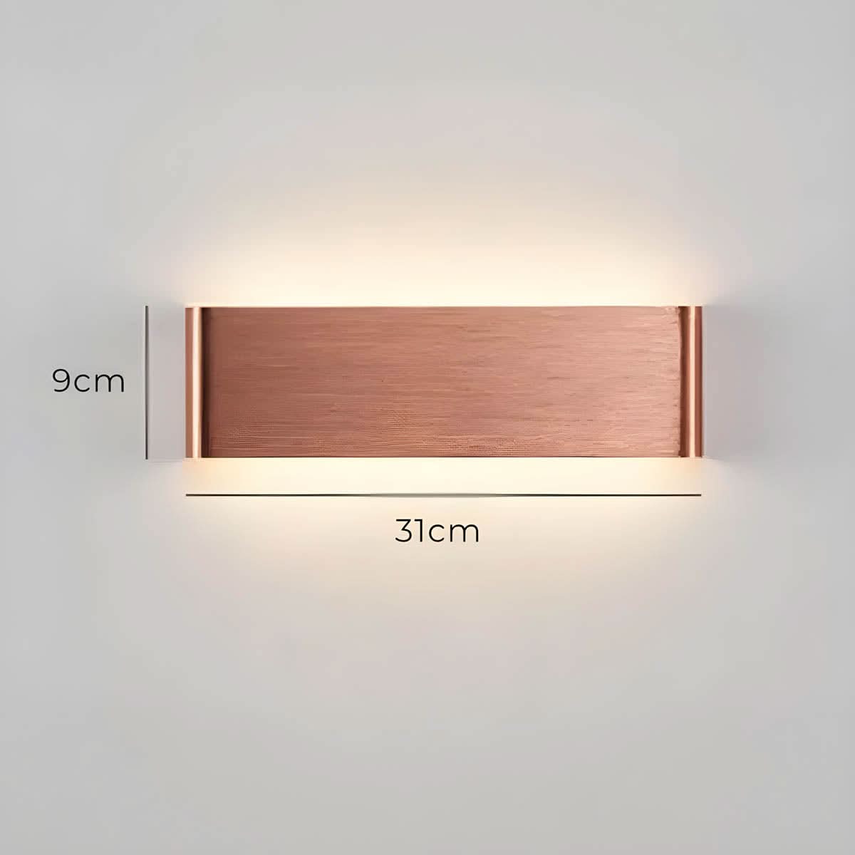 Skorter | Modern LED Wall Lamp – Elegant Aluminum & Glass Design