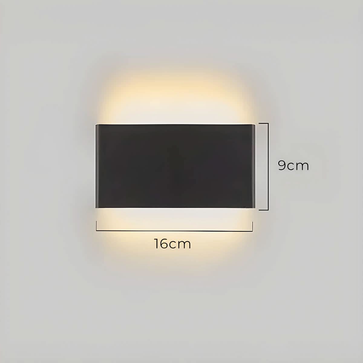 Skorter | Modern LED Wall Lamp – Elegant Aluminum & Glass Design