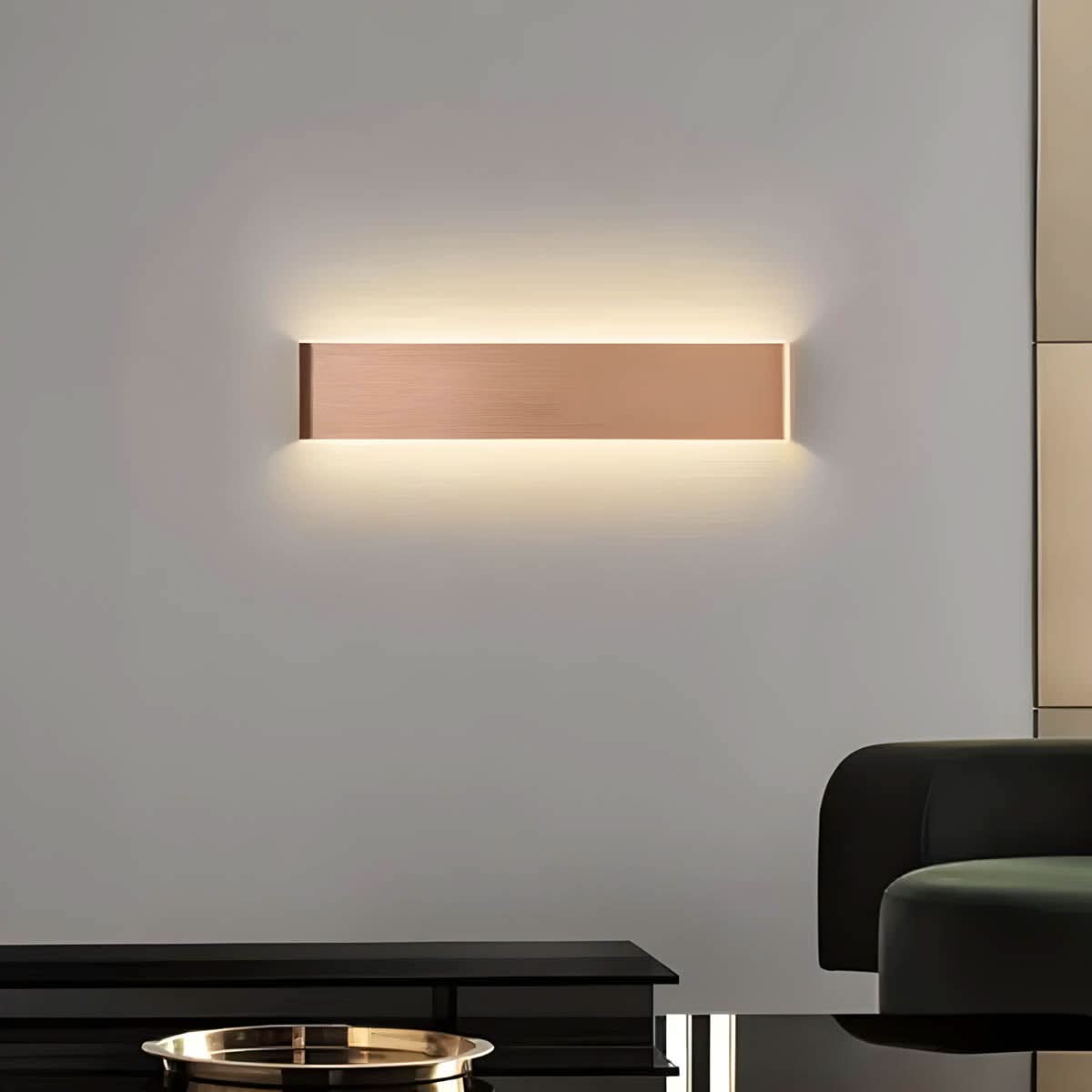 Skorter | Modern LED Wall Lamp – Elegant Aluminum & Glass Design