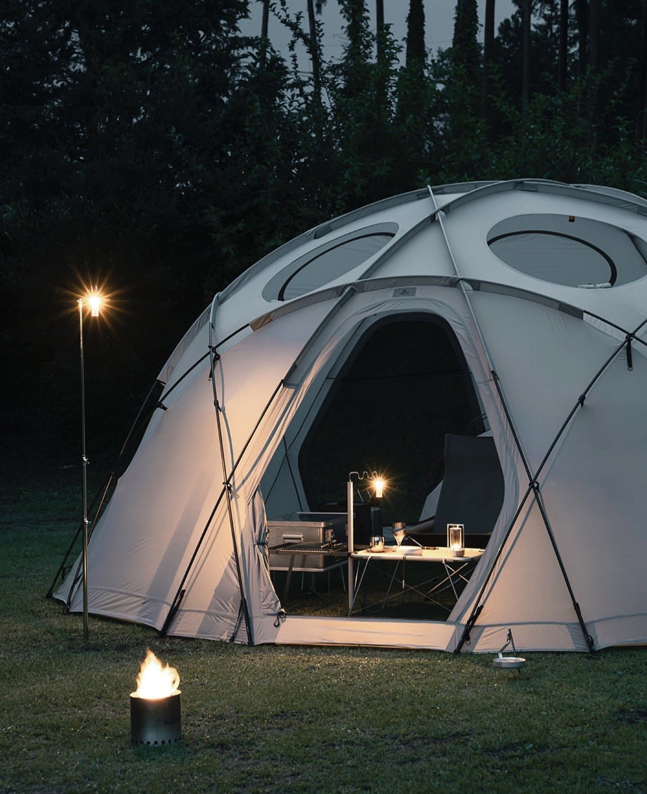 Skorter | Portable LED Lantern with USB Charging Port and Various Light Settings