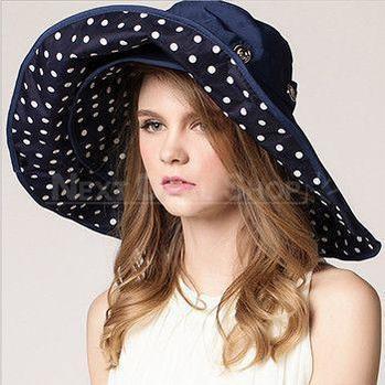 Skorter | Large Brim Floppy Foldable Roll Up Sun Hat - Sun Protection Rating of UPF 50+