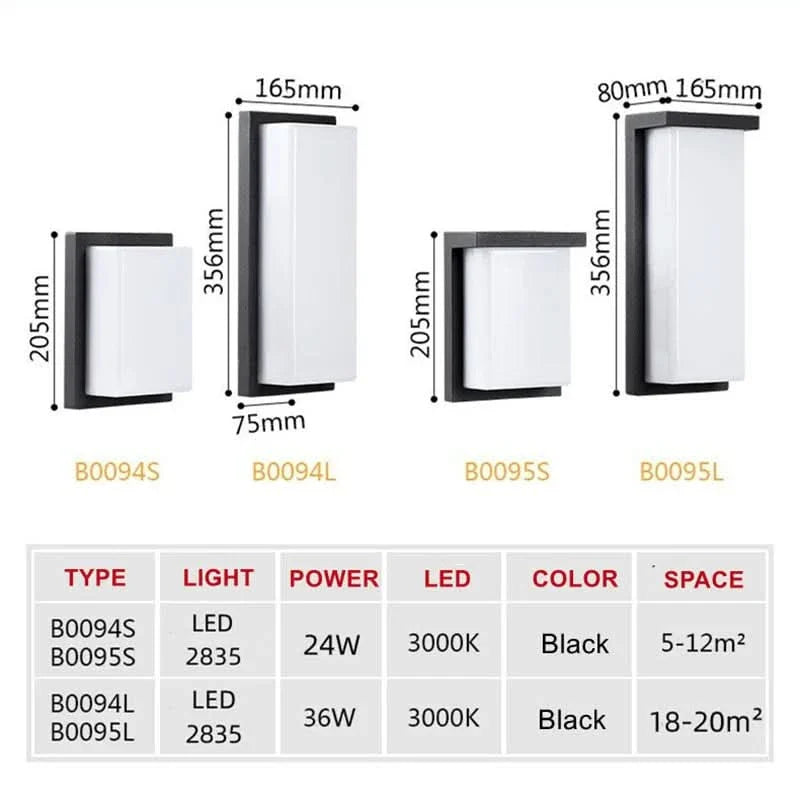 Skorter | Urbanspectra - Modern LED Outdoor Wall Lamps