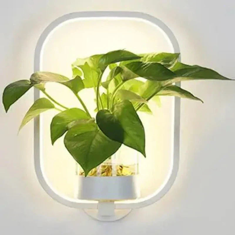 Skorter | Lumora Plant Wall Lamp - Stylish Lighting with Natural Greenery