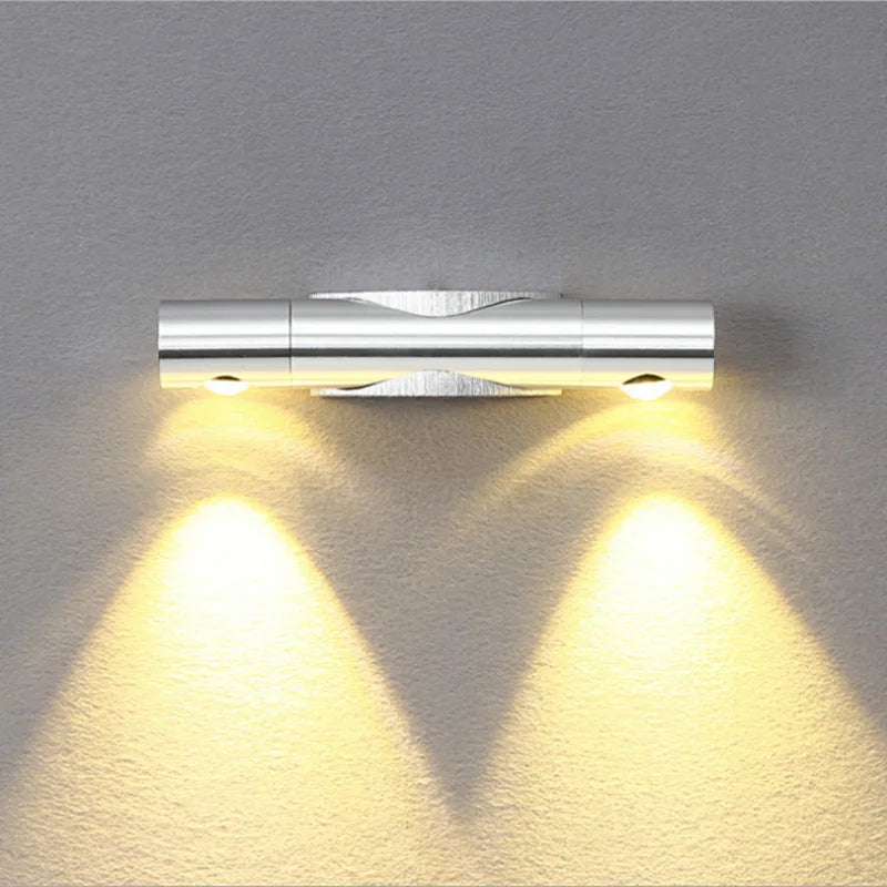 Skorter | LumiBright - LED Wall Lamp with Double Spot - Modern Lighting for Indoor & Outdoor
