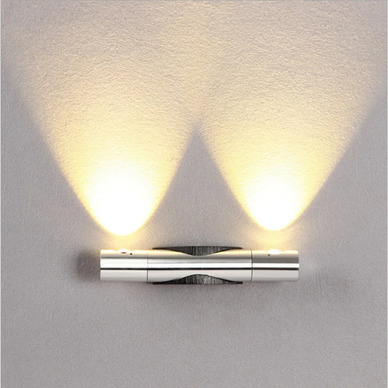 Skorter | LumiBright - LED Wall Lamp with Double Spot - Modern Lighting for Indoor & Outdoor