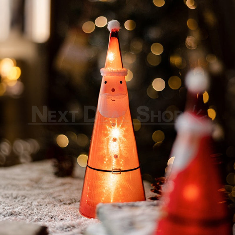 Skorter | Light Up Christmas Man Glass Lamp