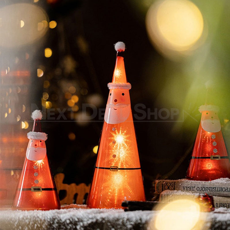 Skorter | Light Up Christmas Man Glass Lamp