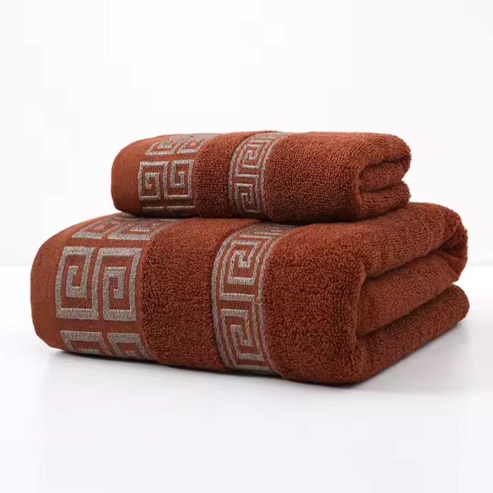 Skorter | Casa Luxe Athena Cotton Towel Set | 2pcs