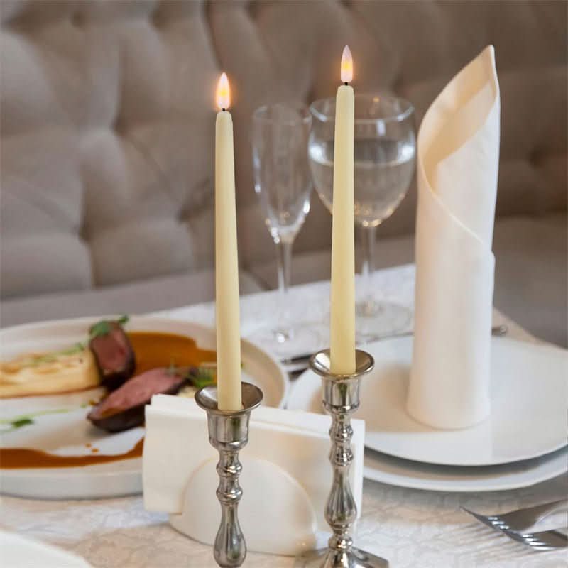 Skorter | Standing LED Stick Candles with Remote Control
