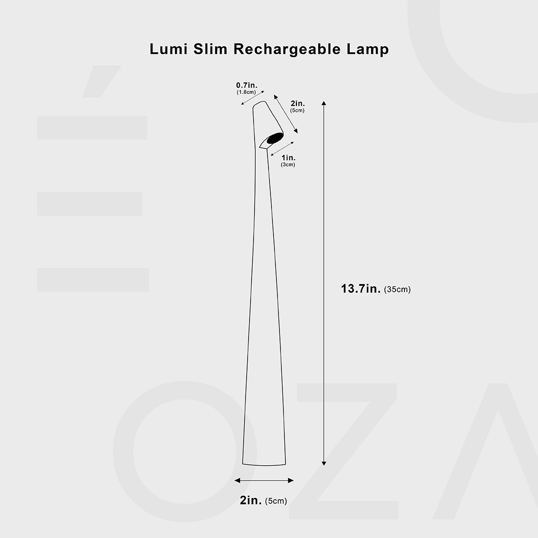 Skorter | Lumi Slim Rechargeable Table Lamp