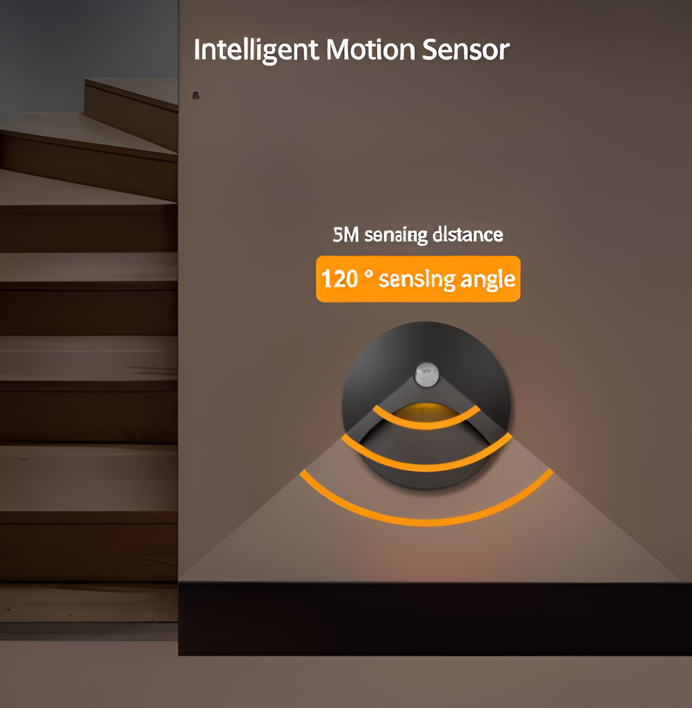 Skorter | LuminiPath LED Wall Light – Waterproof IP65 Motion Sensor Indoor & Outdoor Wall Lamp