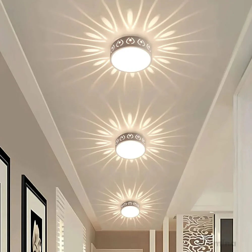 Skorter | Lunoval LED Ceiling Light – Ultra-Slim Round Fixture