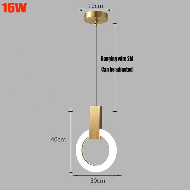 Skorter | Nordic LED pendant lamp