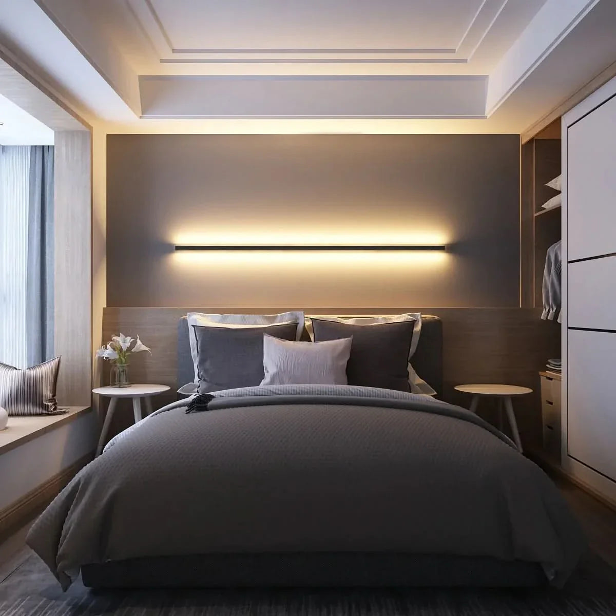 Skorter | Modern LED Wall Light with Dimmable Options