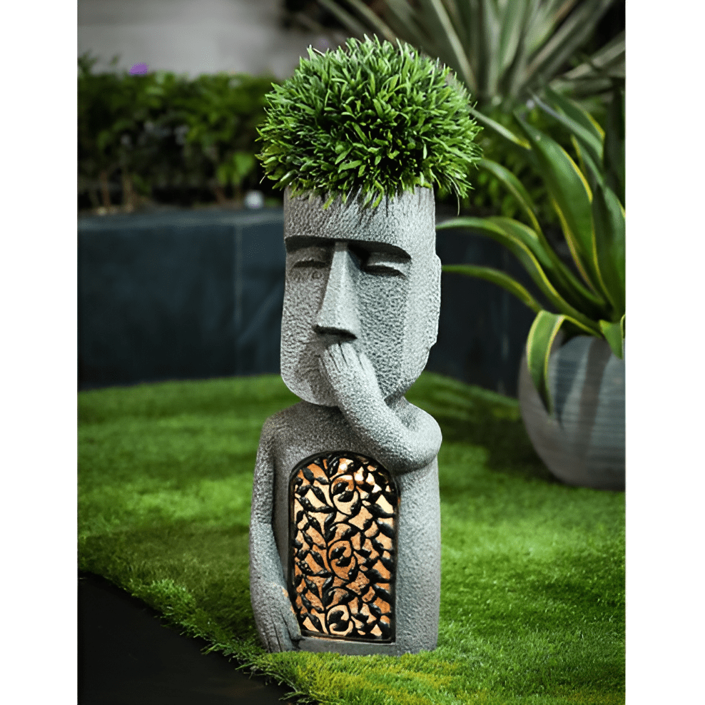 Skorter | Solar-Resin Garden Statues for Enchanting Atmosphere