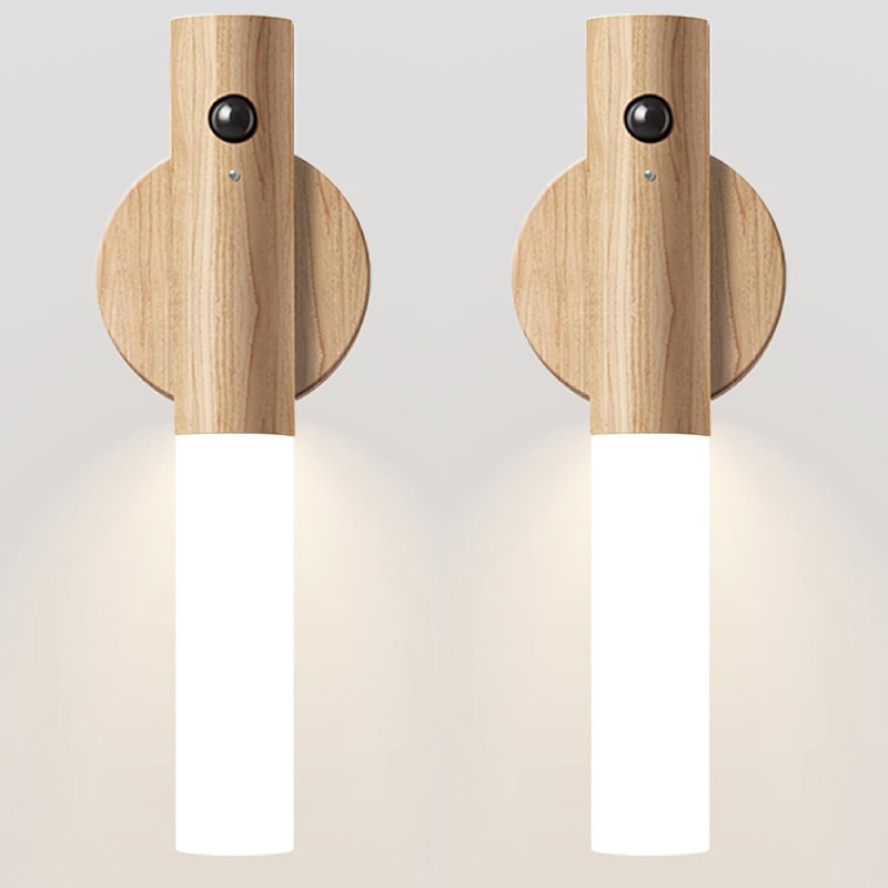 Skorter | Magnetic Wooden Wall Lamp