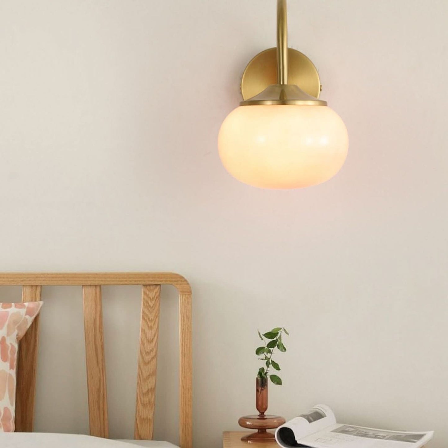 Skorter | Marshmallow Wand Wall Lamp β Scandinavian Modern E27 Light Fixture