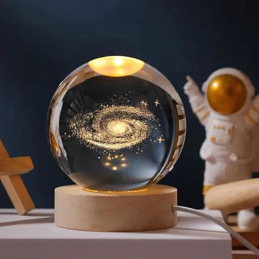 Skorter | Luminous Crystal Ball LED Night Light Decor