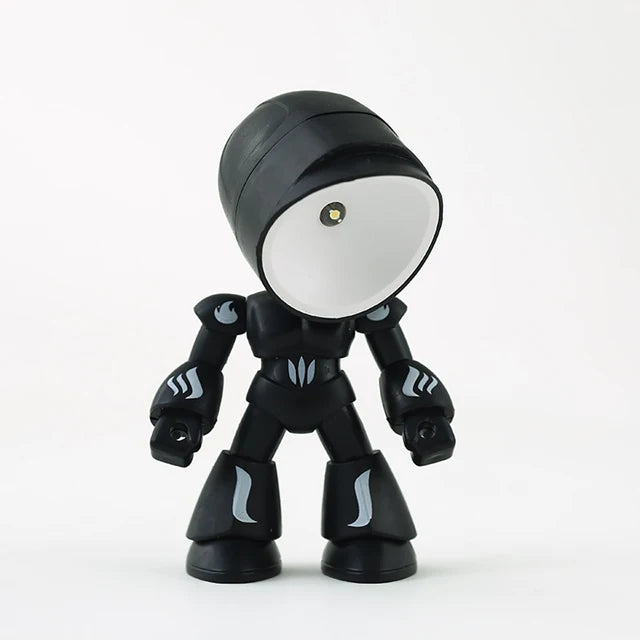 Skorter | RoboGlow – Cute Robot Table Lamp with LED for Children's Room & Office