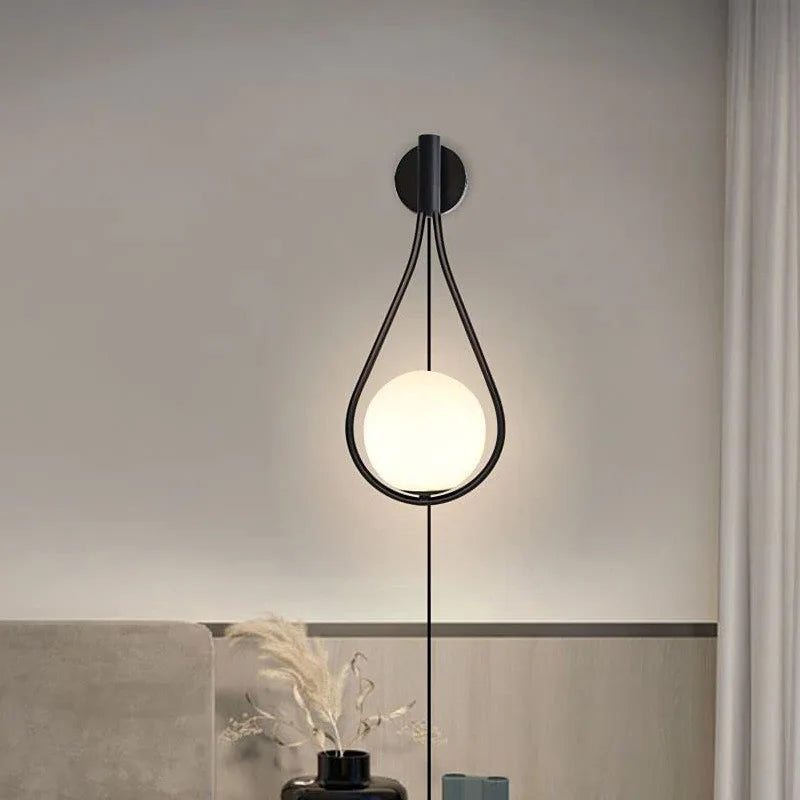 Skorter | Modern Glass Ball Wall Lamp