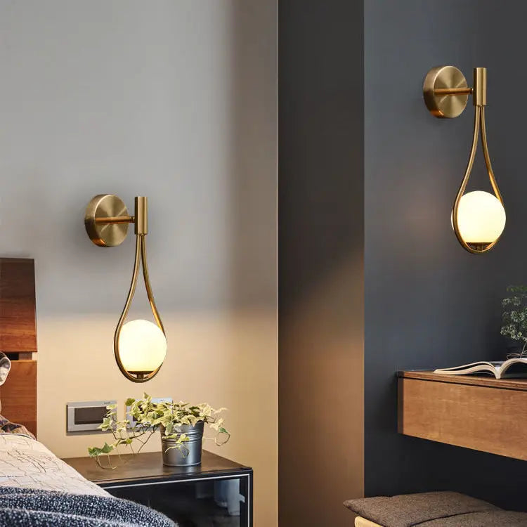 Skorter | Modern Glass Ball Wall Lamp