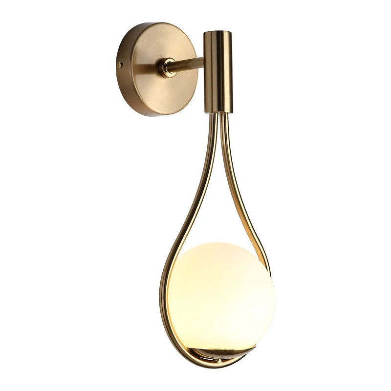 Skorter | Modern Glass Ball Wall Lamp