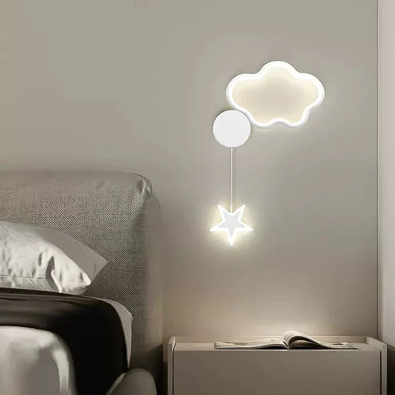 Skorter | Star Light - Clouds and Moon Wall Lamp