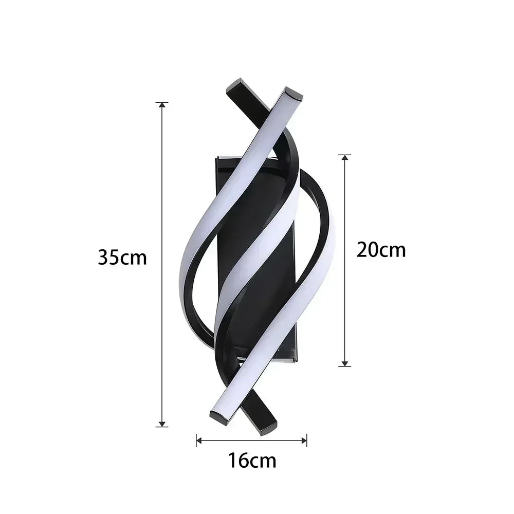 Skorter | SpiraLight | Timely Spiral Wall Lamp