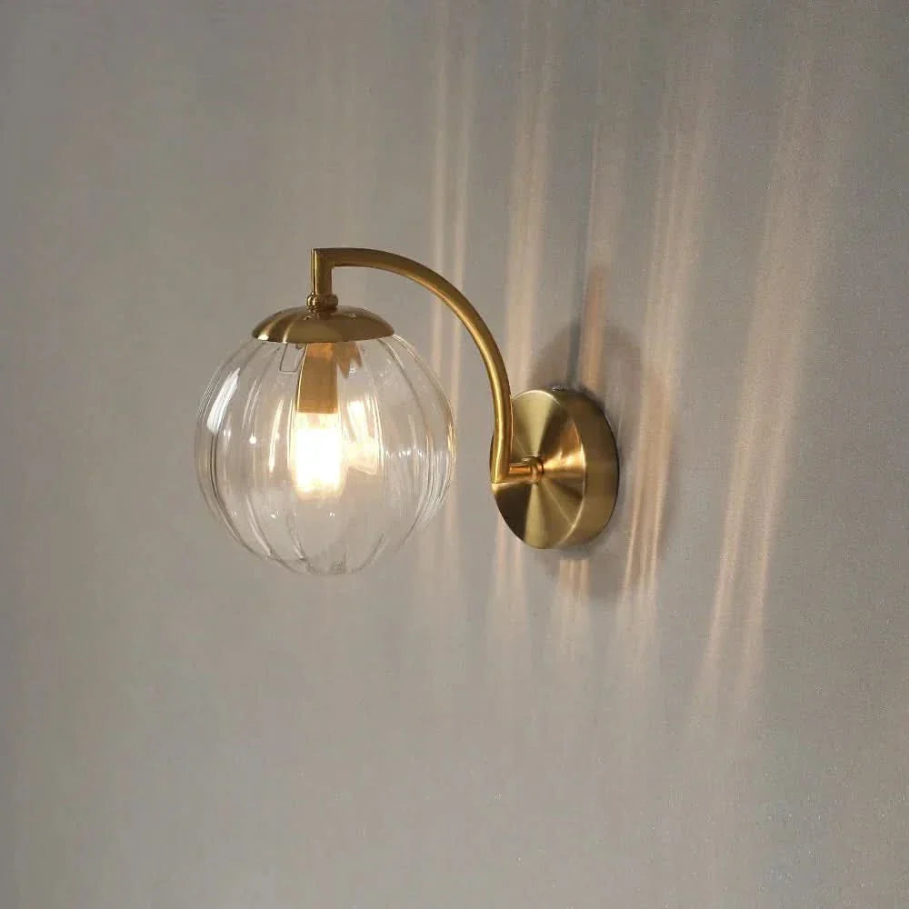 Skorter | LuxeCrystal Modern Glass Wall Lamp